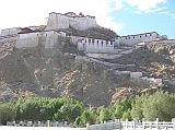 Tibet 06 01 Gyantse Dzong Gyantse (3950m) is Tibets third largest city and is one of the least Chinese-influenced towns in Tibet. We arrived at the Gyantse Wutse Hotel 6 1/2 hours after leaving Lhasa.